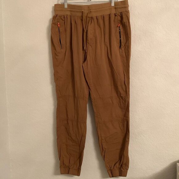 Steve’s Jeans Men’s Joggers Pockets Brown Pants Size 3X - Picture 1 of 11